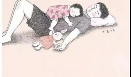 父女漫画,温馨日常，亲情满满